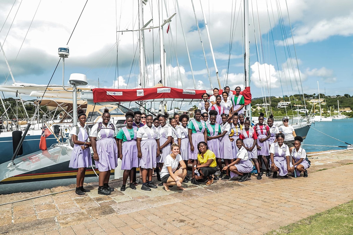 Maiden Crew in Antigua