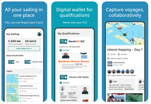 NauticEd SailTies Tracking App